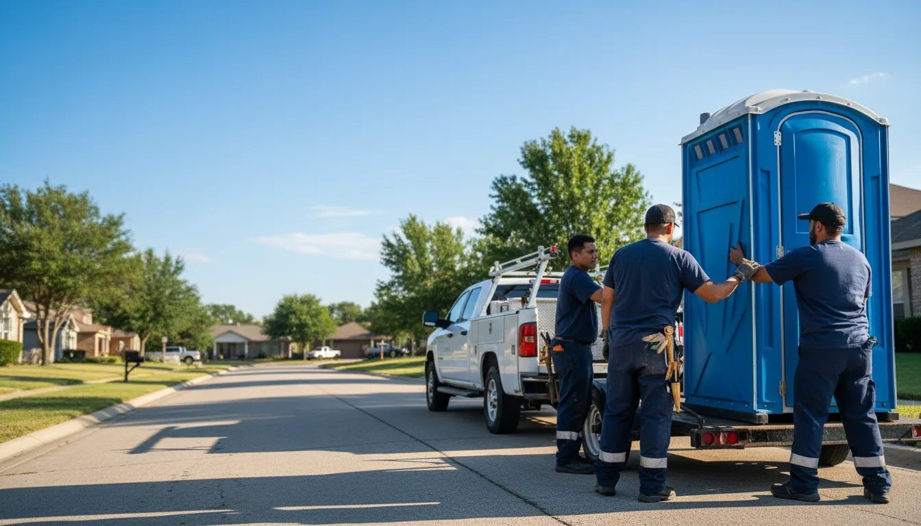 Portable Toilet Rental in Olmito, TX near me